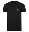 Skeleton Print TShirt Black