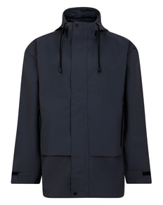 Bigdude Showerproof Hooded Anorak Charcoal