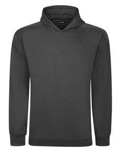 Bigdude Lightweight Jersey Hoody Charcoal