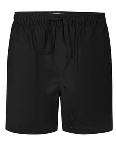 Bigdude Linen Mix Shorts Black