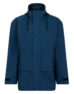 Bigdude Showerproof Hooded Anorak Pacific Blue