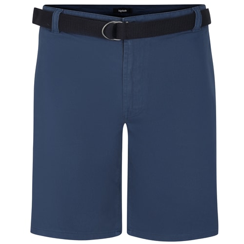Bigdude Stretch Chino With Belt Indigo