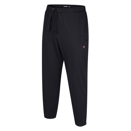 Bigdude Plain Joggers With Logo Black