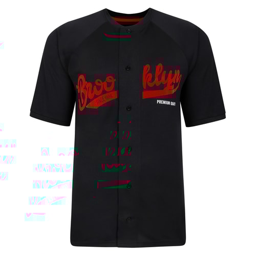 Bigdude Baseball Jersey Black