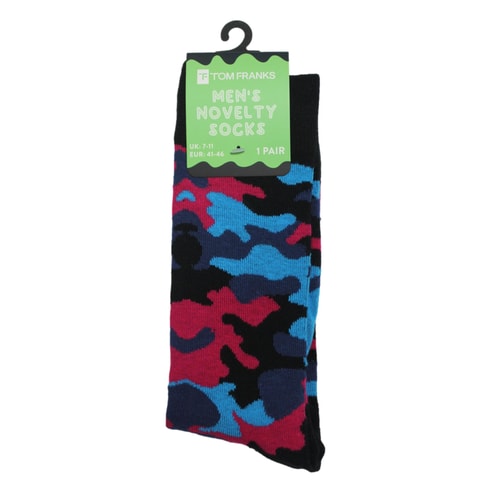 Tom Franks Novelty Design Socks Camo
