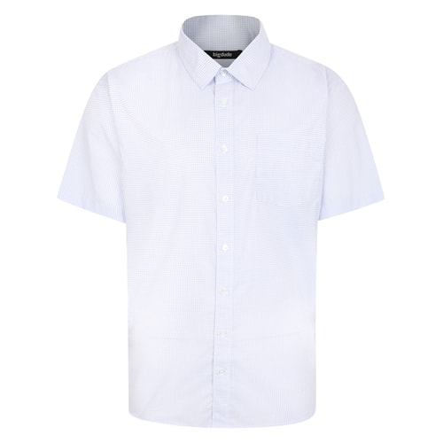 Bigdude Short Sleeve Shirt Light Blue