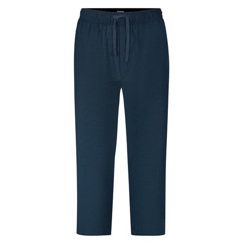 Bigdude Linen Mix Trousers Navy