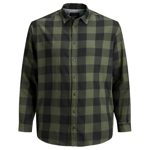 Jack & Jones Long Sleeve Twill Shirt Dusty Olive