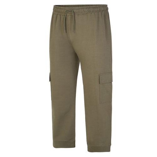 Bigdude Knitted Cargo Joggers Khaki