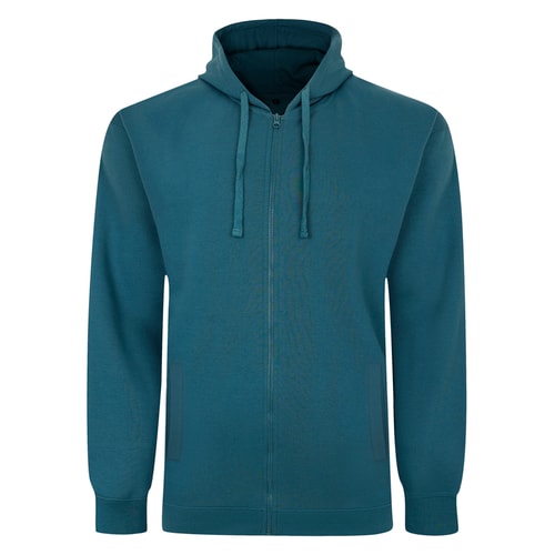 Bigdude Extra Heavy Full Zip Hoody Petrol