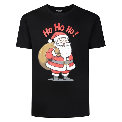 Bigdude Ho Ho Ho T-Shirt Black