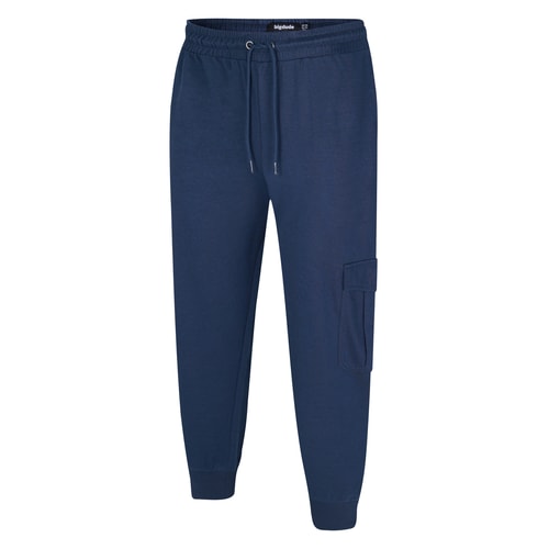 Bigdude Lightweight Cargo Joggers Navy