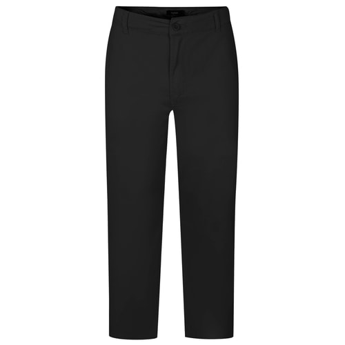 Bigdude Stretch Chino Trousers Black Tall