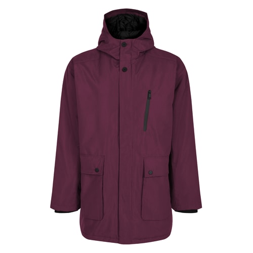 Bigdude Utility Coat Burnt Burgundy