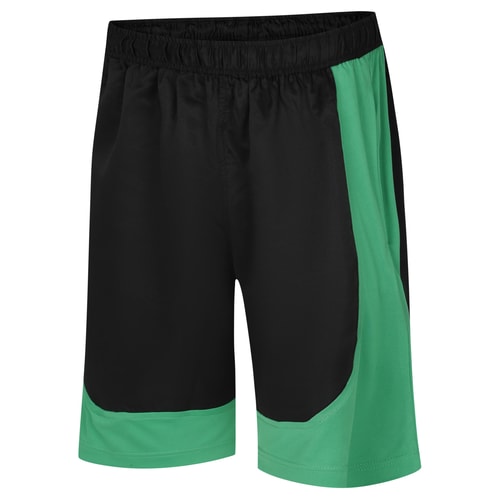 Bigdude Lightweight Active Gym Shorts Black/Green