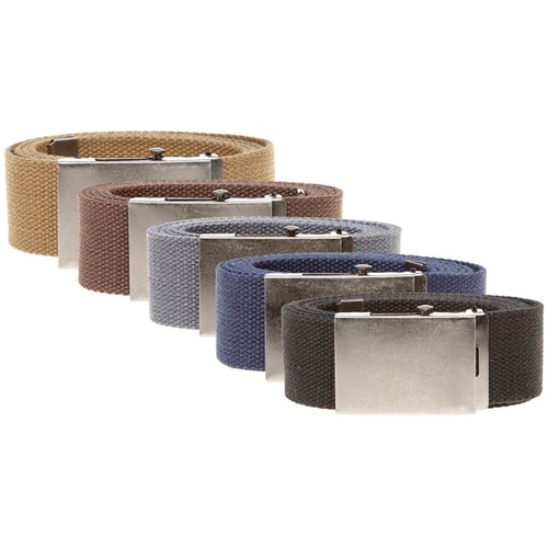 Duke Webbing Canvas Belt - Various Colours