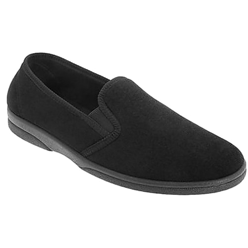 Sleepers Anthony IV Black Twin Gusset Slipper