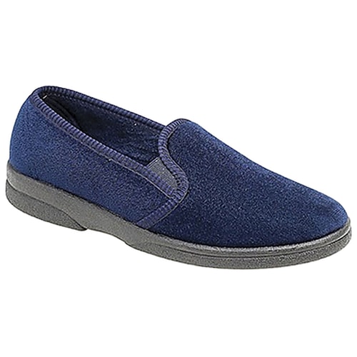 Sleepers Anthony IV Navy Twin Gusset Slipper