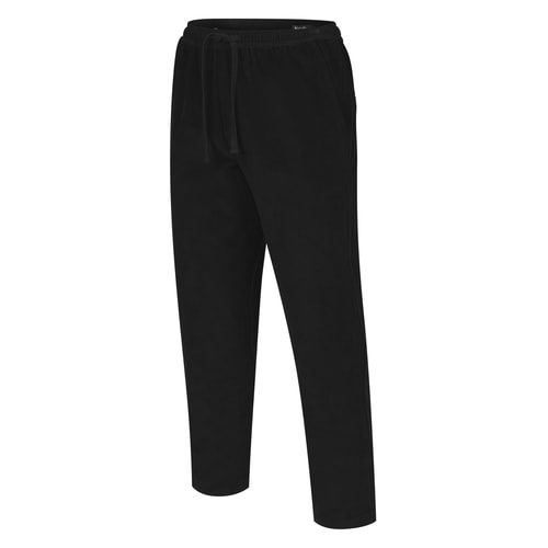 Bigdude Elasticated Waist Corduroy Trousers Black