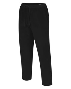 Bigdude Elasticated Waist Corduroy Trousers Black