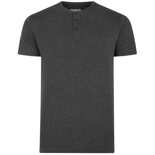 Bigdude Grandad T-Shirt Charcoal Tall