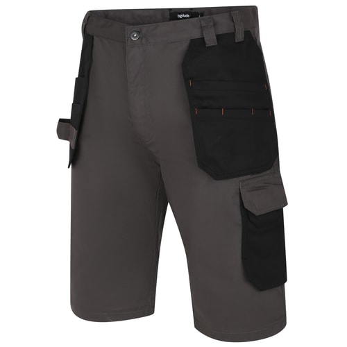 Bigdude Durable Work Shorts Charcoal