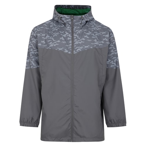 Bigdude Lightweight Camo Jacket Charcoal