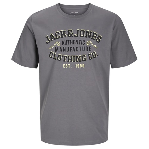 Jack & Jones Authentic Manufacture Print T-Shirt Castle Rock 
