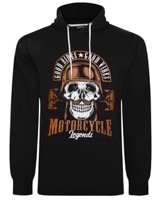 Bigdude Good Rides Pullover Hoody Black
