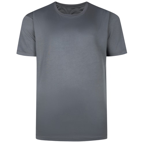 Bigdude Space Yarn Gym T-Shirt Charcoal Marl