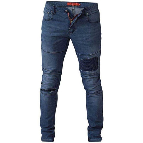 D555 Newport Tapered Fit Biker Jeans Tall