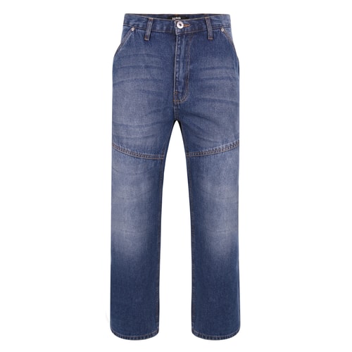 Bigdude Super Loose Relaxed Fit Jeans Mid Wash