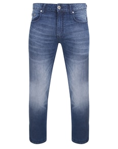 Bigdude Whispering Stretch Jeans Mid Wash