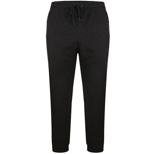 Bigdude Loopback Marl Jogger Charcoal
