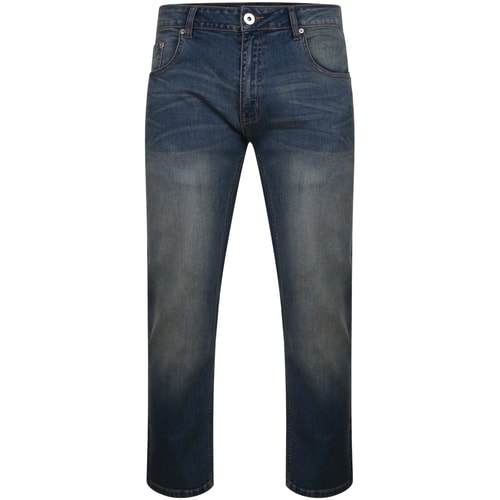Bigdude Lightweight Stretch Jeans Mid Wash