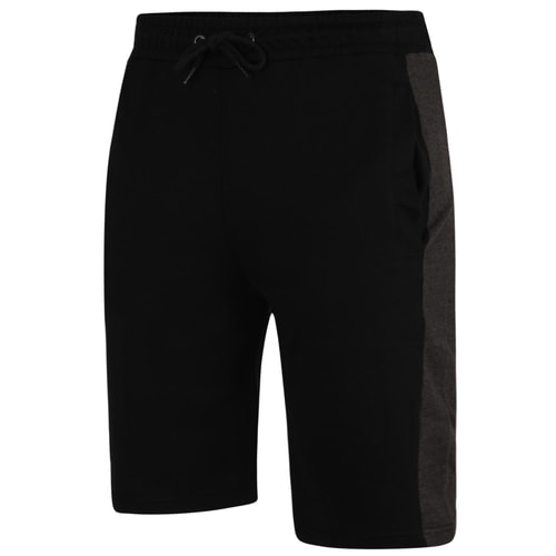 Bigdude Contrast Stripe Shorts Black