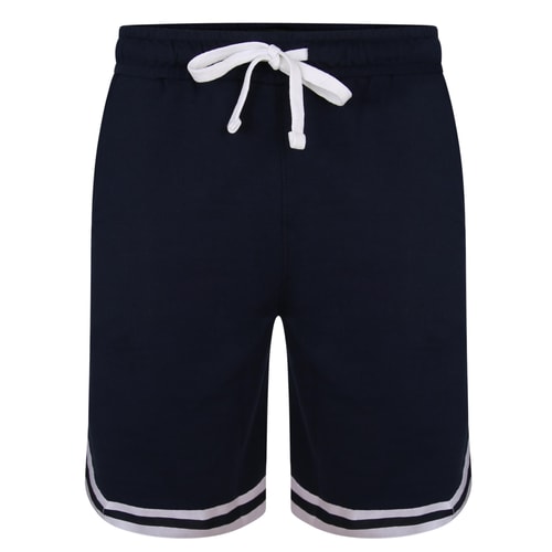 Bigdude Twin Stripe Shorts Navy