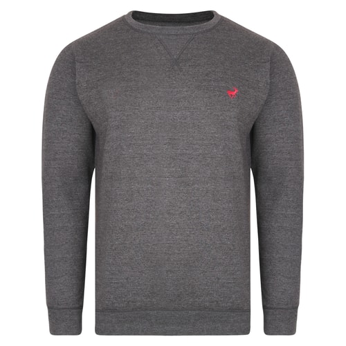 Bigdude Signature Jumper Charcoal Tall