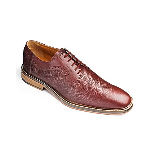 Williams & Brown Lace Up Shoe Burgundy