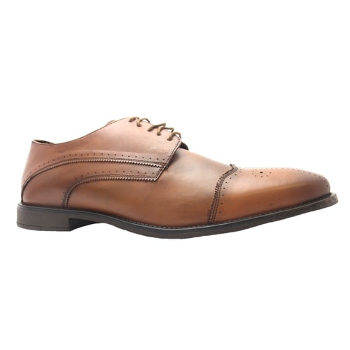 POD Bugatti Tan Leather Laced Brogues