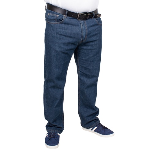 Bigdude Stretch Jeans Mid Wash Tall