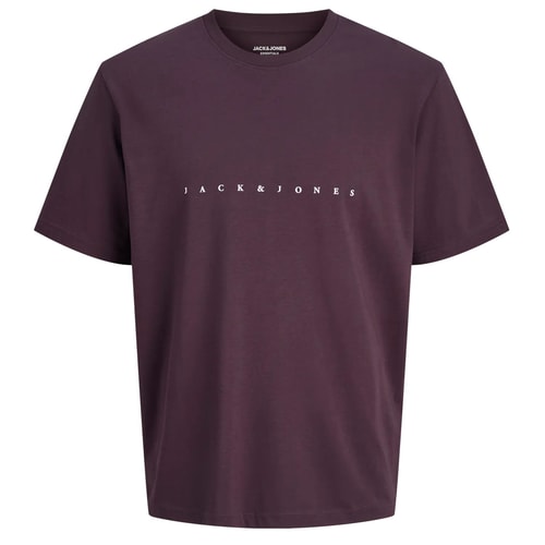 Jack & Jones JJ T-Shirt Plum Perfect
