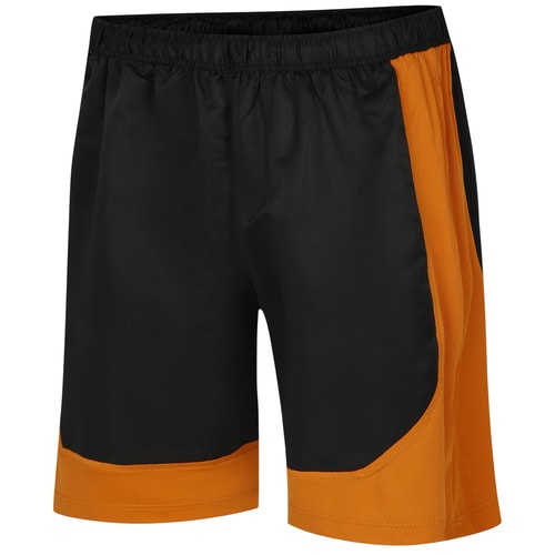 Bigdude Lightweight Active Gym Shorts Black/Orange