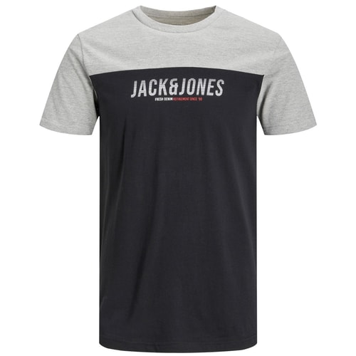 Jack & Jones Colour Block T-Shirt Black