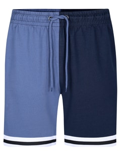 Bigdude Spliced Loopback Shorts Dusty Blue/Navy