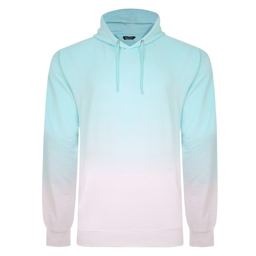 Bigdude Ombre Pullover Hoody Turquoise