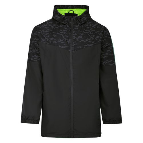 Bigdude Lightweight Camo Jacket Black