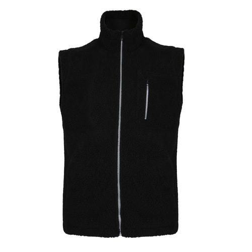 Bigdude Sherpa Gilet Black