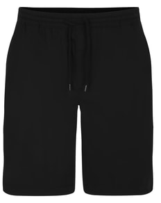 Bigdude Elasticated Waist Stretch Shorts Black