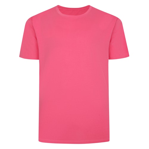 Bigdude Plain T-Shirt Pink Tall